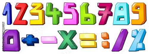 Multicolor numbers