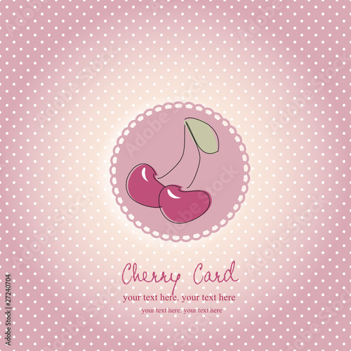 Cherry Card