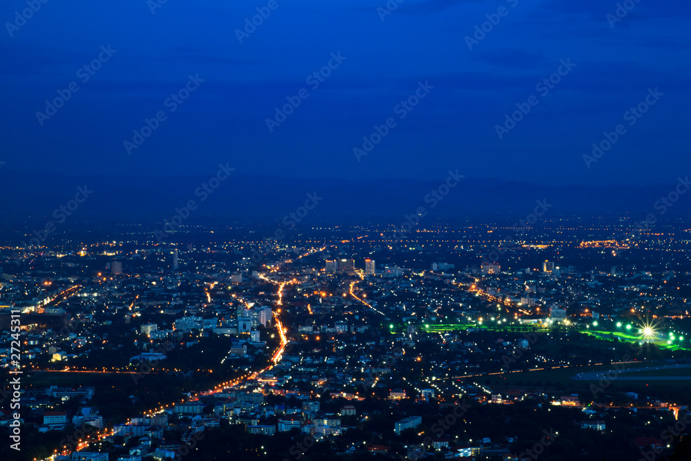 Chiang mai city at night