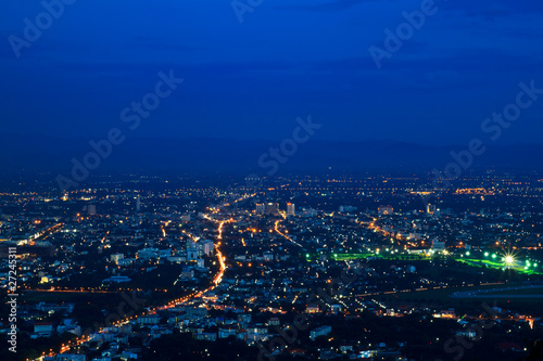 Chiang mai city at night © Neung Stockr
