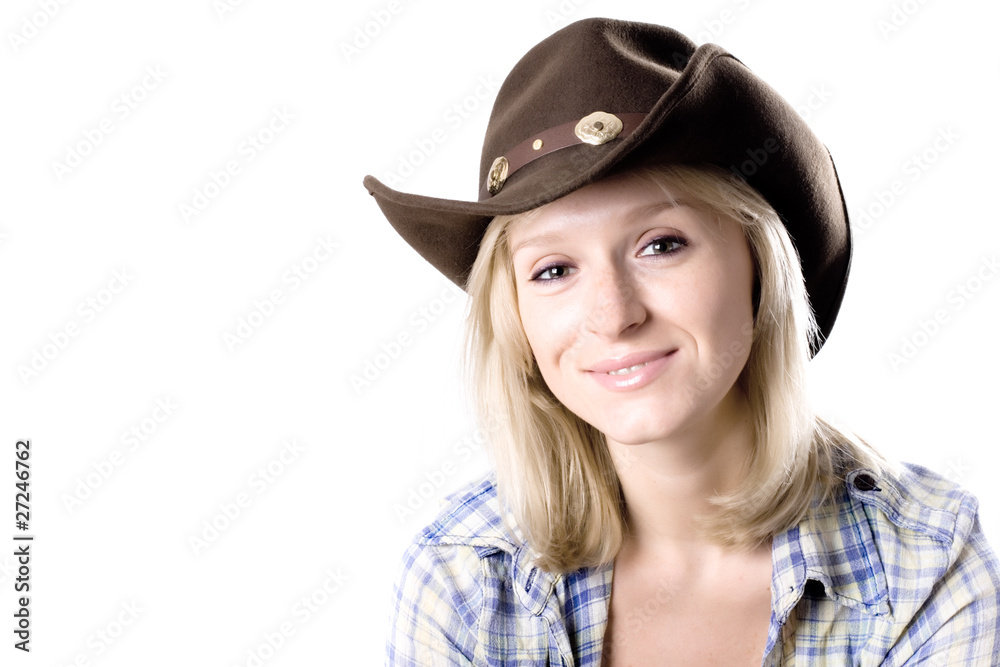 pretty western woman