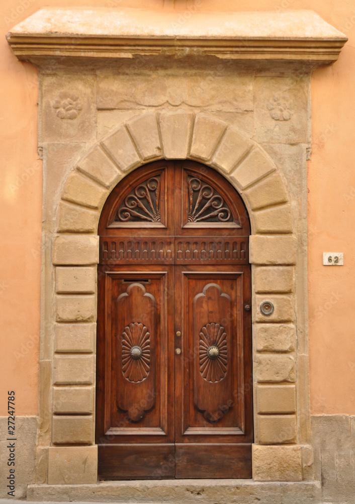 Old Door. Volterra, Tuscany