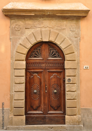 Old Door. Volterra, Tuscany © Andreja Donko