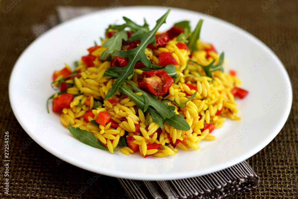 Orzo Pasta with Slow Roasted Tomatoes Orzo Pasta with Slow Roasted Tomatoes