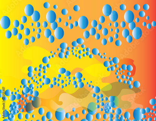 Blue Bubble Boulevard  (motion illusion)