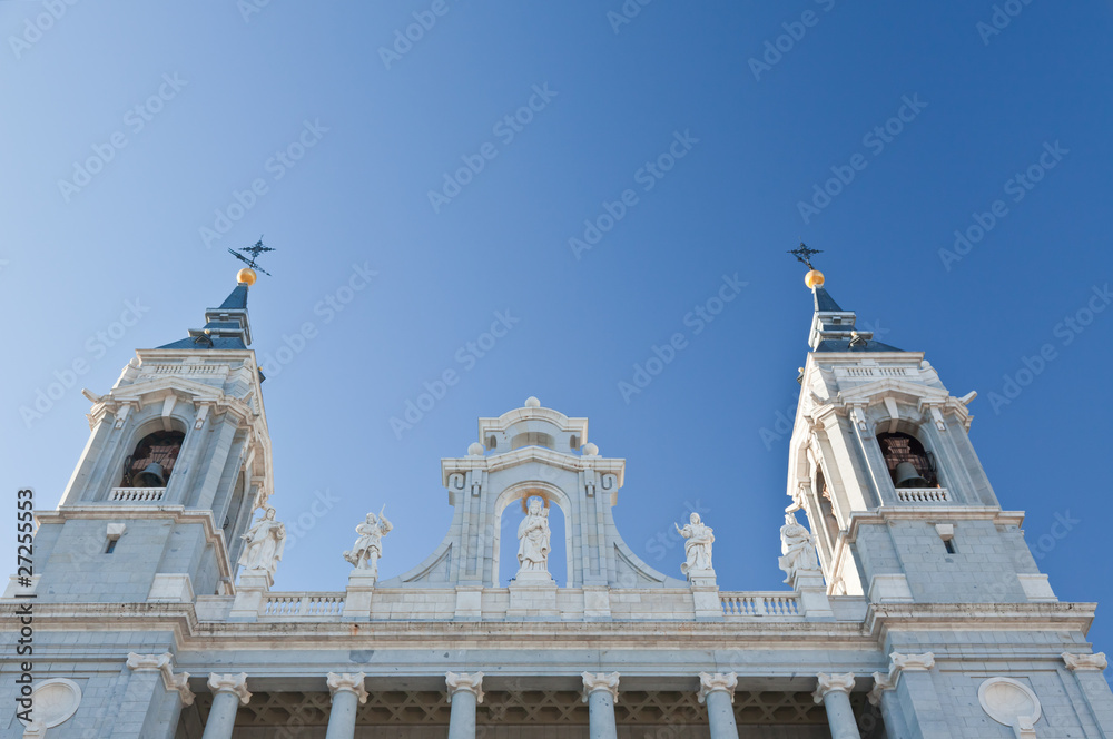 The Cathedral of Almudena in Madrid
