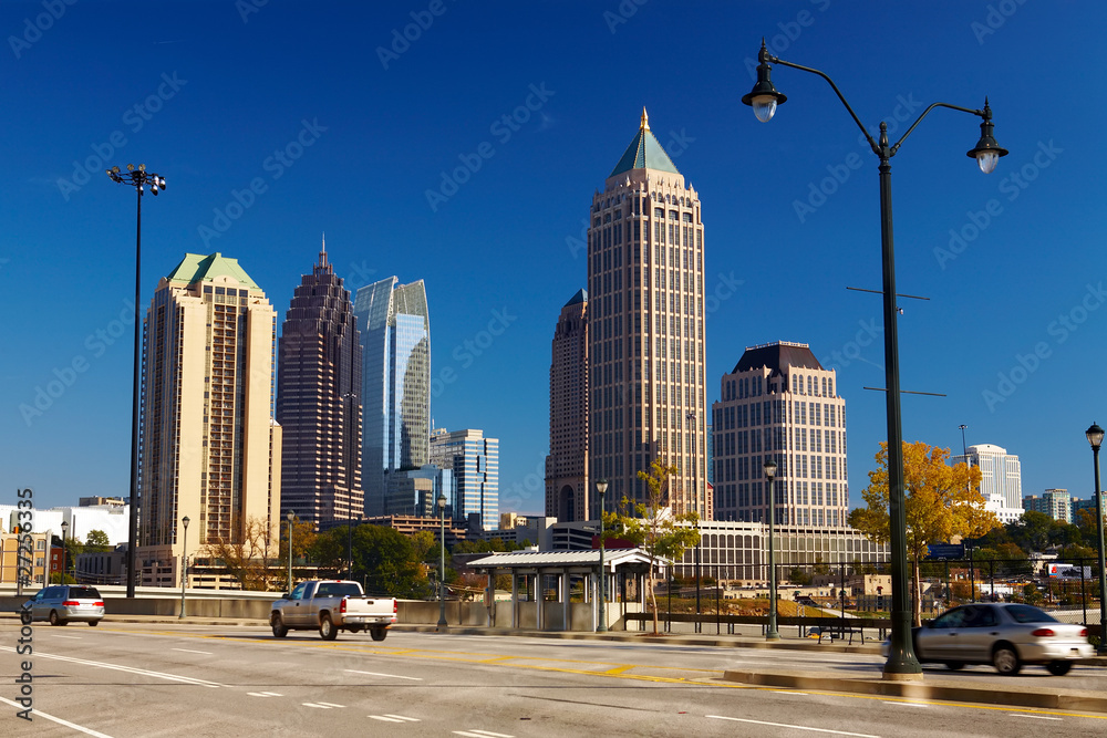 Obraz premium Midtown. Atlanta, GA.