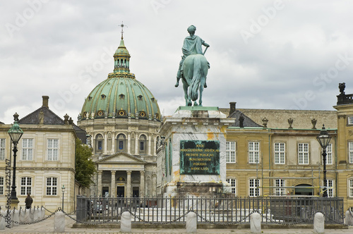 Amalienborg Square at Copenhagen