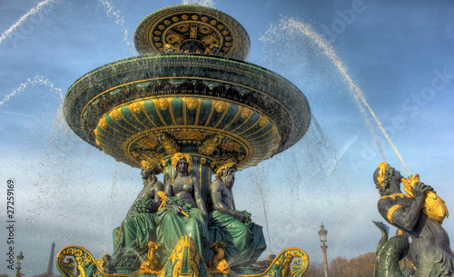 Paris - fountain from Place de la Concorde