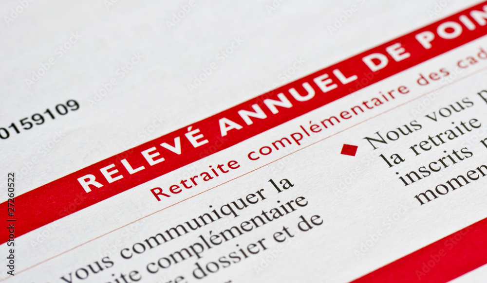 Relevé de points retraite Relevé de points retraite