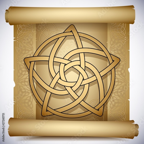 Celtic pentacle