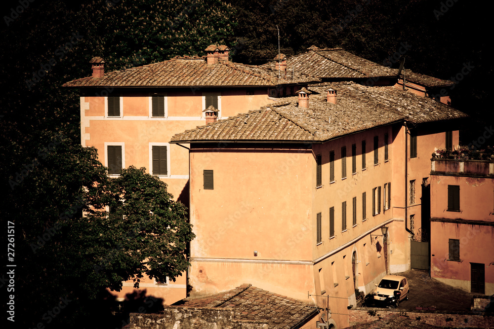 Tuscan historic architecture