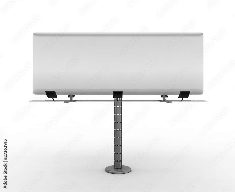 Obraz premium Billboard with place for your text - 3d render