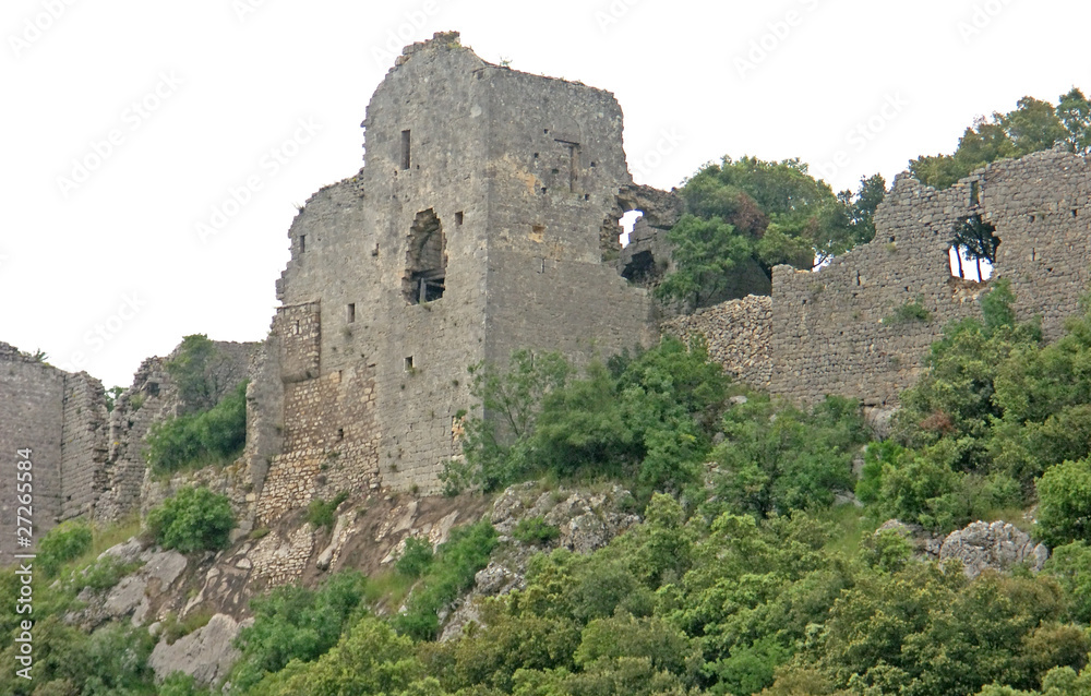 ruines de château-fort