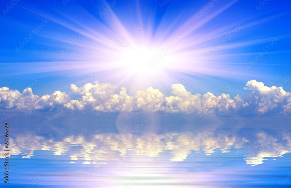 Sunshine over water Sunshine over water