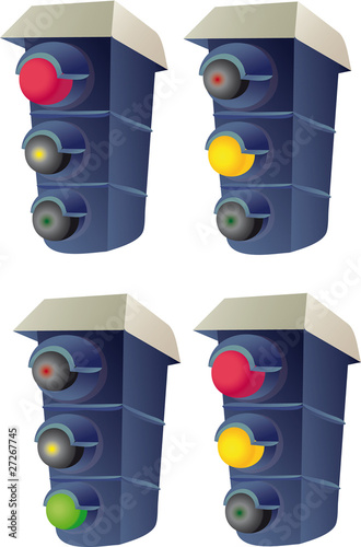 Vector Traffic lights
