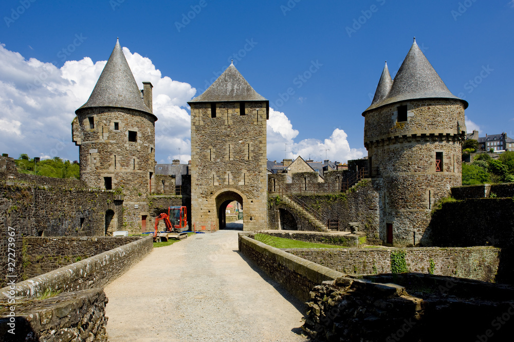 Fougeres, Brittany, France