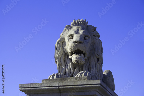 Stone Lion of the Chain Bridge