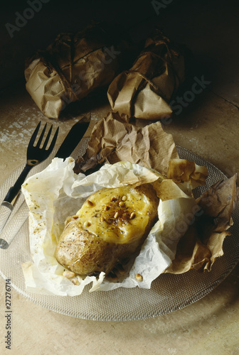 Papillotes de pommes de terre photo