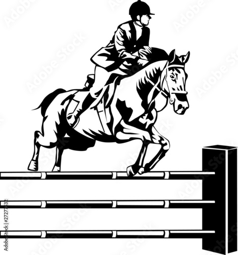 Jumping Horse