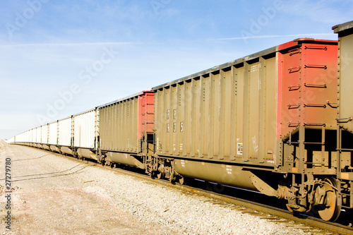 freight train, Colorado, USA