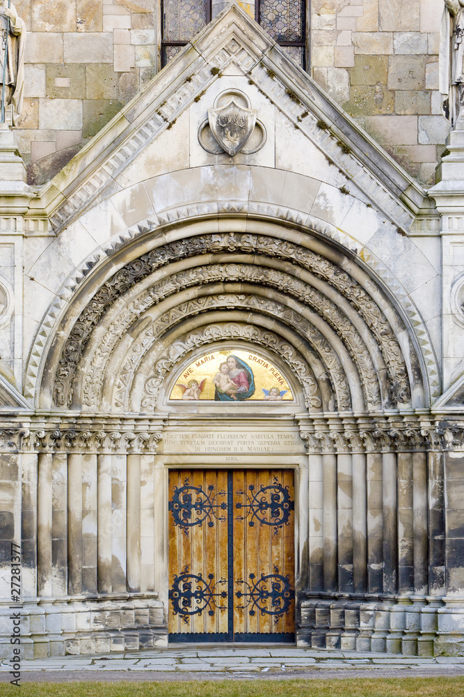portal of Tepla Monastery, Czech Republic