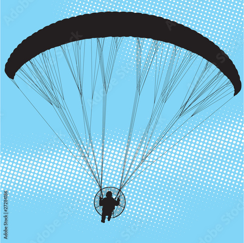 Paraglider and paramotor