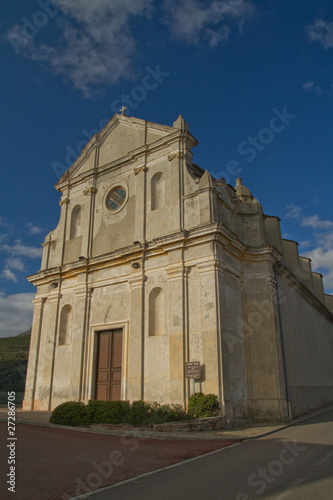 eglise saint lucie en corse (village de ville di pietrabugno)
