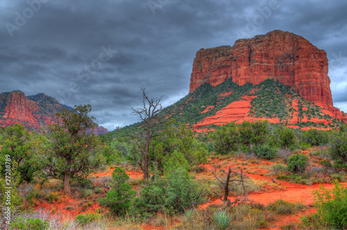 Red Rock Mountain Storm photo