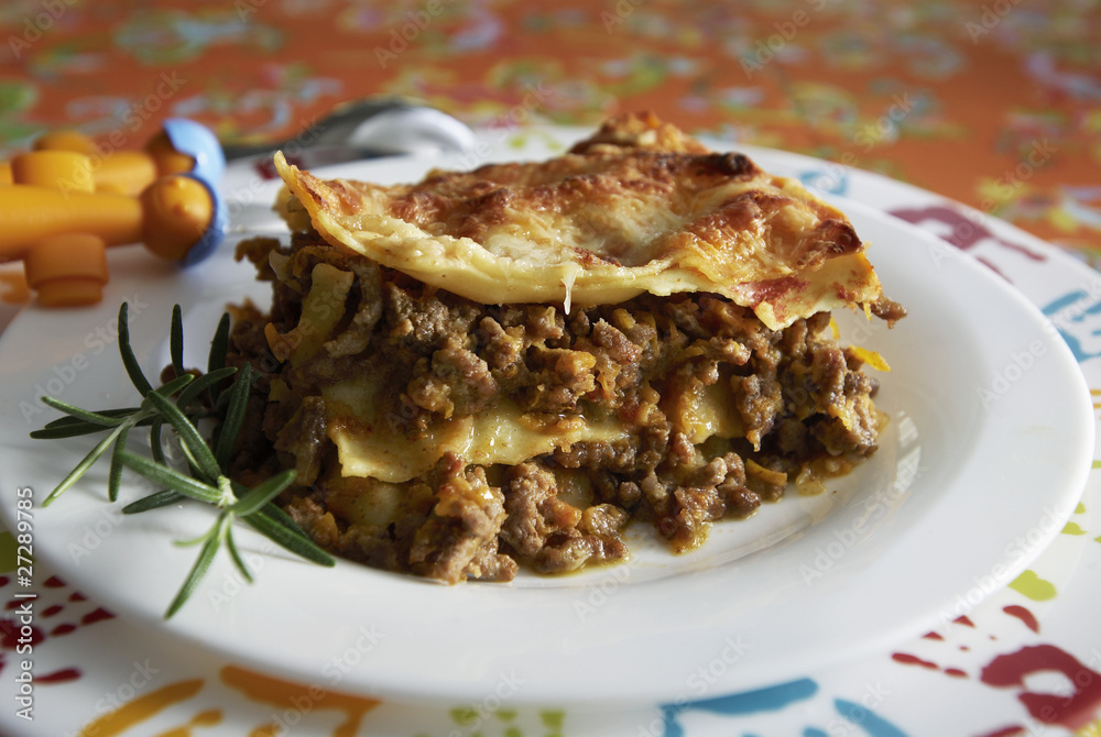 Lasagnes à la bolognaise Lasagnes à la bolognaise