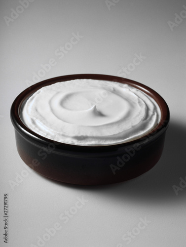 Fototapeta Naklejka Na Ścianę i Meble -  Pot de crème fraîche