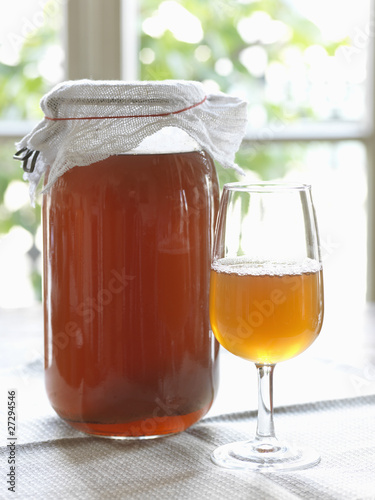 Fototapeta Naklejka Na Ścianę i Meble -  Kombucha