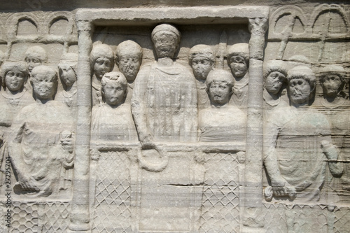 Istanbul - bas-reliefs detail Obelisk - Turkey
