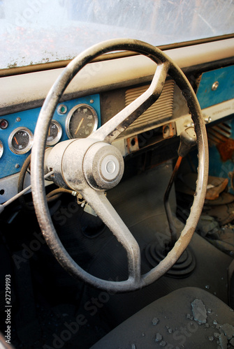 Old Car interior