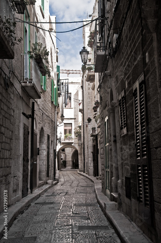 Alleyway. Giovinazzo. Apulia.