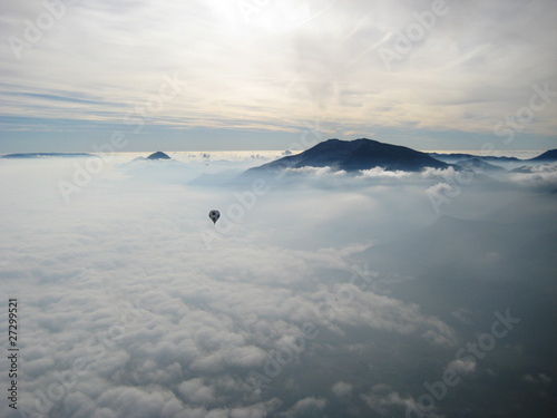 Foto Aus dem Heißluftballon