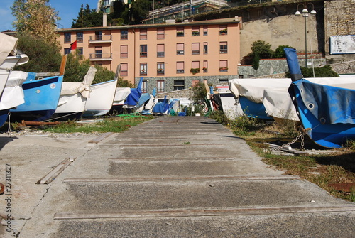 Genova, i gozzi a Punta Vagno photo