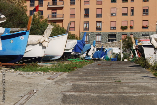 Genova, i gozzi a Punta Vagno photo