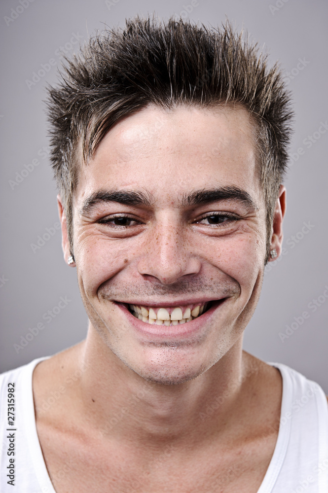 Happy smiling portrait Happy smiling portrait