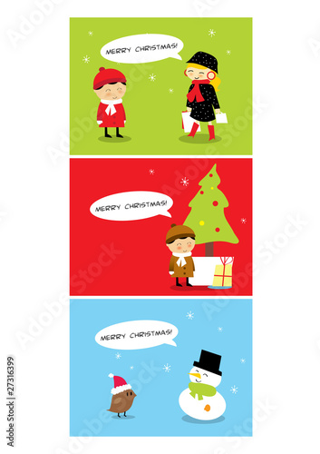 Natale postcard