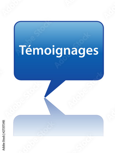 Bouton Web TEMOIGNAGES (opinions avis clients vote utilisateurs)