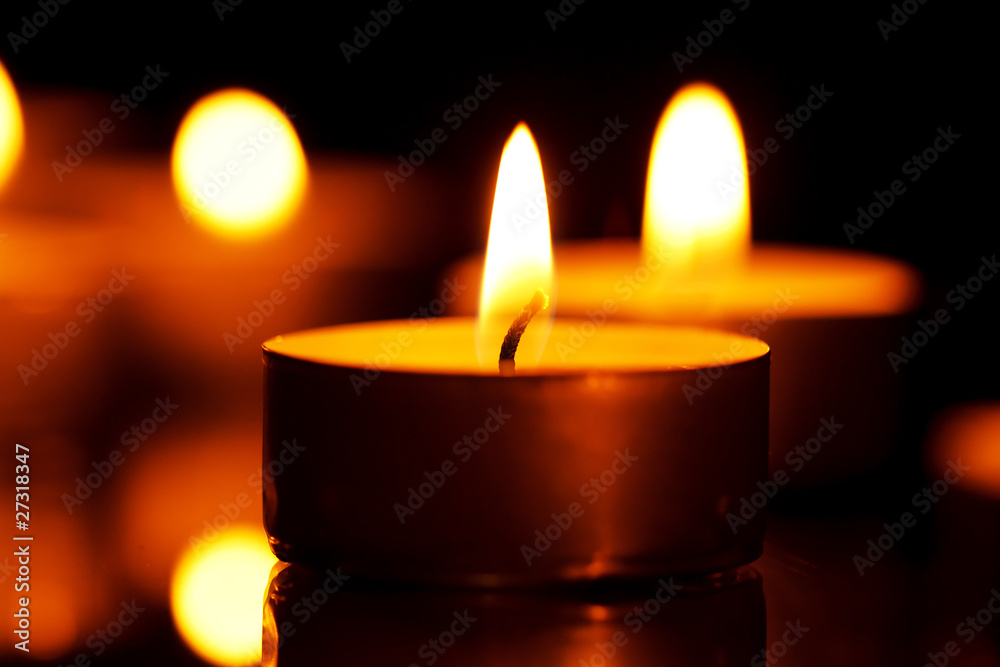 candles in the dark candles in the dark