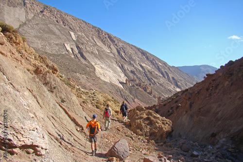 Gorges d'Arous, dans le Haut Atlas (Maroc) photo