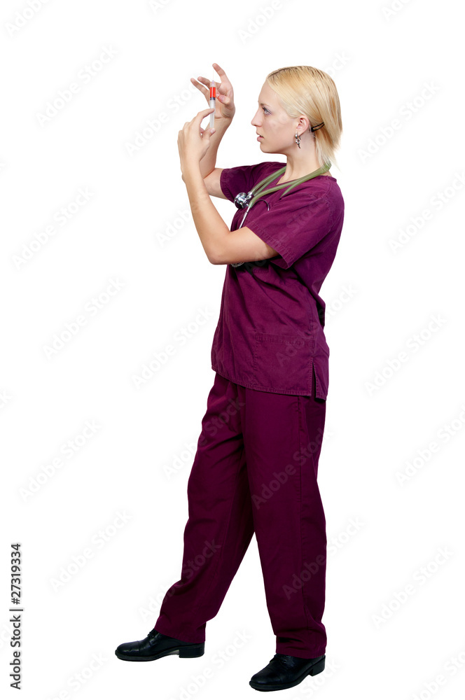 Doctor with a Syringe