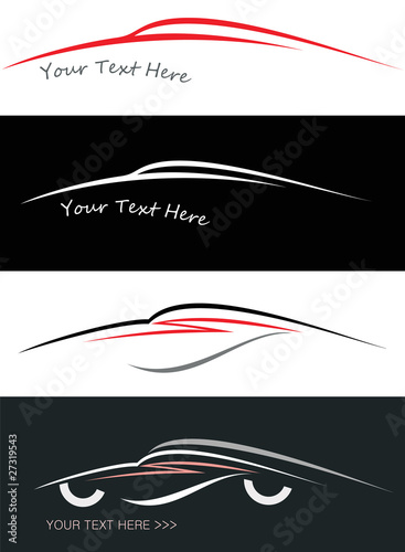 Modern sport car
