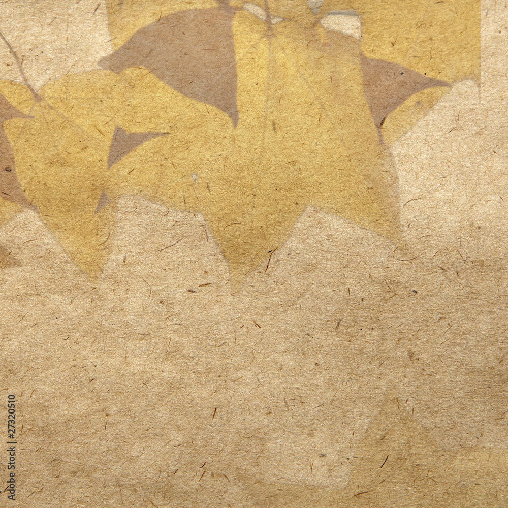 Fototapeta premium vintage wallpaper background with maple leaf