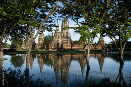 Chaiwattanaram temple in Ayutthaya Historical Park , Thailand