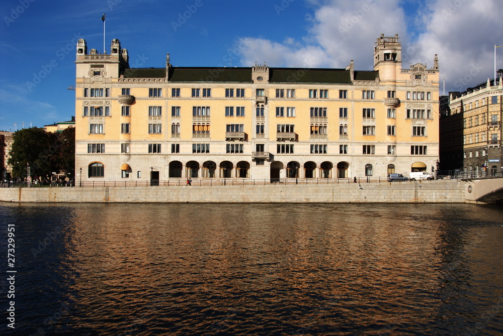 Old palace in Stockholm