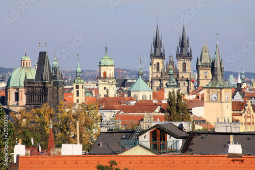 The View on Prague Old Town Towers