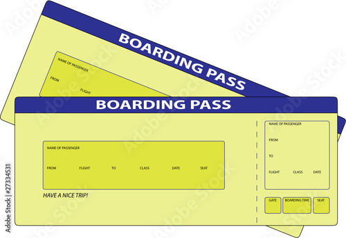 Two Boarding Pass